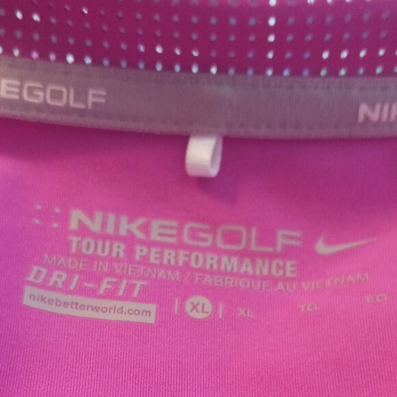 Excellent Condition NIKE Bright Pink and White Golf Set Skort and Top - Picture 3 of 4